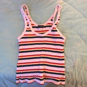 brandy melville rainbow tank